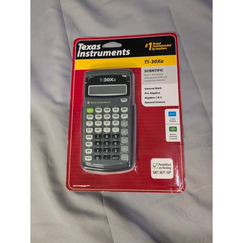New Texas Instruments TI-30Xa Scientific‎ Calculator